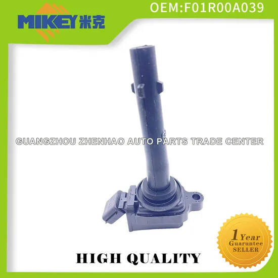 Top Quality Auto Part Car Accessories Ignition Coil for Geely Vision Emgrand Ec7 Englon Sc7 Starfish Gc7 4G18 4G15 OEM: F01r00A039 