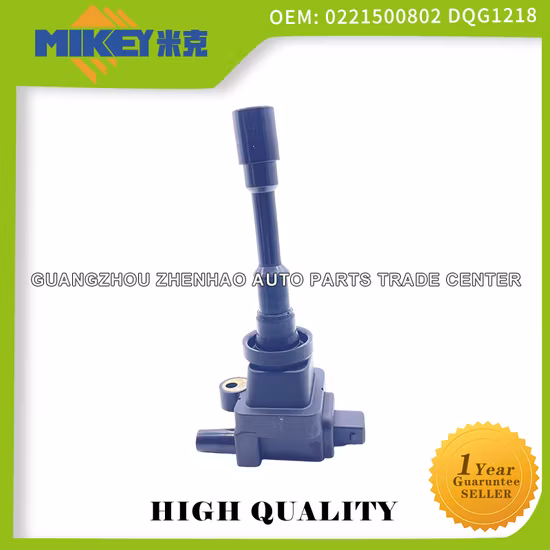 Hot Selling Auto Parts Auto Accessory Auto Accessory Engine Parts Ignition Coil Fit for Byd F3 Hafei Horse Racing Hafei Public Opinion 471 Geely 0221500802
