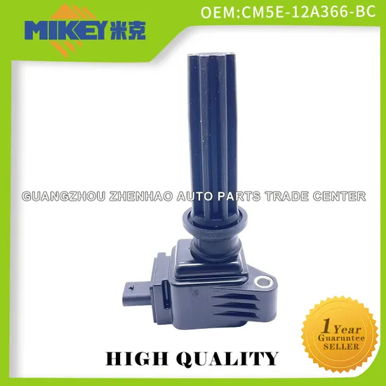 China Factory Automobile Parts Ignition Coil Fit for Ford Mondeo 2.0t Focus Hatchback RS/2.0t Ford Reege 2.0t Mustang 2.3t Explorer 2.0t/2.3t Cm5e